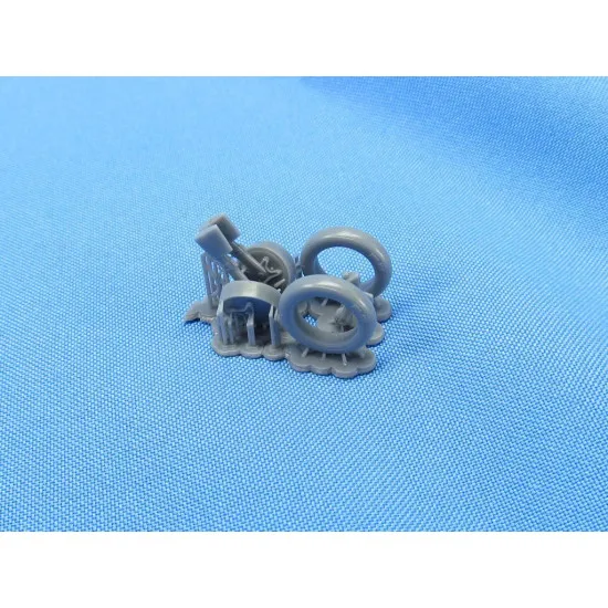 Metallic Details MDR48162 - 1/48 - Polikarpov I-15. Landing gears Upgrade set