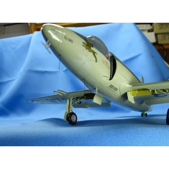 Metallic Details MDR48168 - 1/48 - Supermarine Attacker FB.2. Landing gears