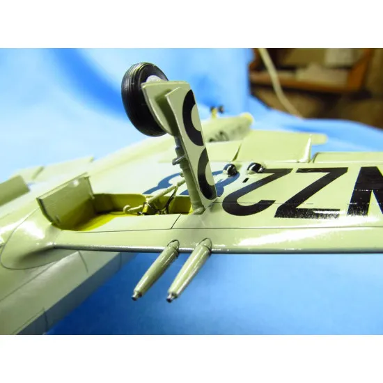 Metallic Details MDR48168 - 1/48 - Supermarine Attacker FB.2. Landing gears