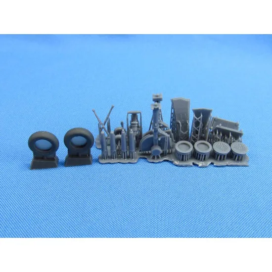 Metallic Details MDR48168 - 1/48 - Supermarine Attacker FB.2. Landing gears