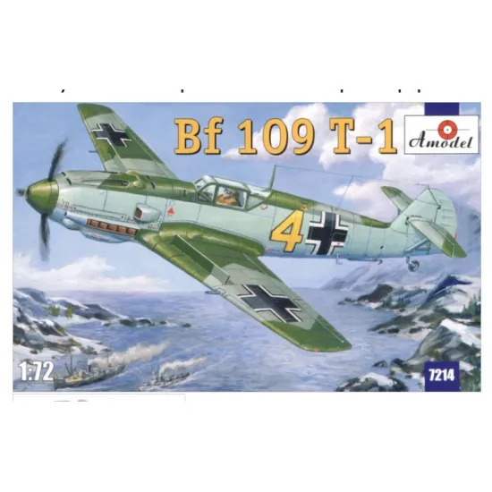 Messerschmitt Bf-109t-1 Messerschmitt Ag Luftwaffe 1/72 Amodel 7214