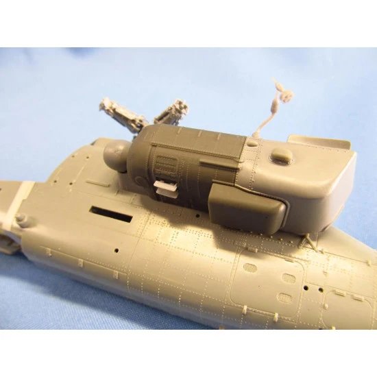 Metallic Details MDR48182 1/48 AH-64E Apache. Engines Accessories for aircraft