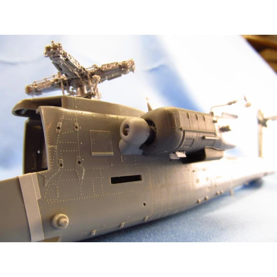 Metallic Details MDR48182 1/48 AH-64E Apache. Engines Accessories for aircraft