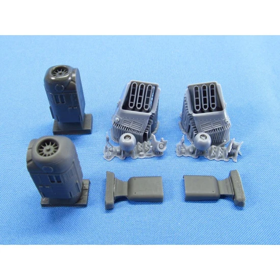 Metallic Details MDR48182 1/48 AH-64E Apache. Engines Accessories for aircraft