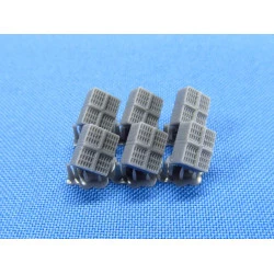 Metallic Details MDR48185 1/48 USAF Chaff/Flare Dispensers Type 1 Upgrade set