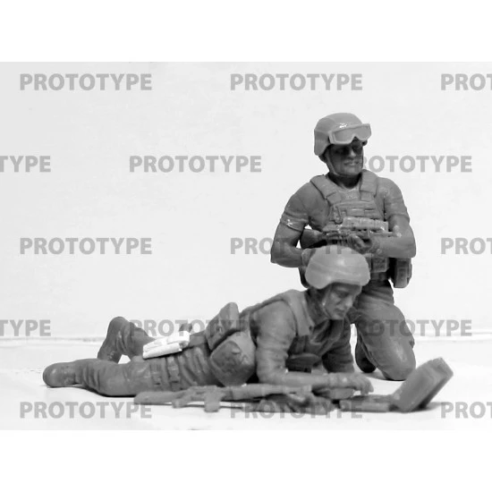 ICM 35750 - 1/35 - ATGM Stugna-P with Ukrainian crew. Anti-tank complex