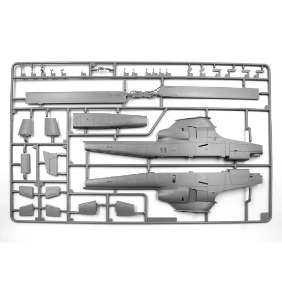 ICM 48299 - 1/48 - AH-1G Arctic Cobra, US Helicopter. Plastic model kit