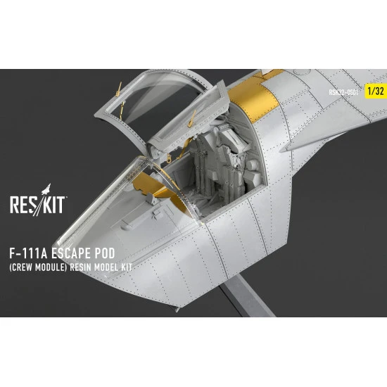 Reskit RSK32-0001 - 1/32 - F-111A Escape Pod (Crew Module) resin model kit