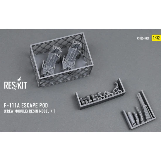 Reskit RSK32-0001 - 1/32 - F-111A Escape Pod (Crew Module) resin model kit