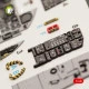 Kelik K48044 - 1/48 - F-15C MSIP II Eagle interior 3D decals for GWH kit