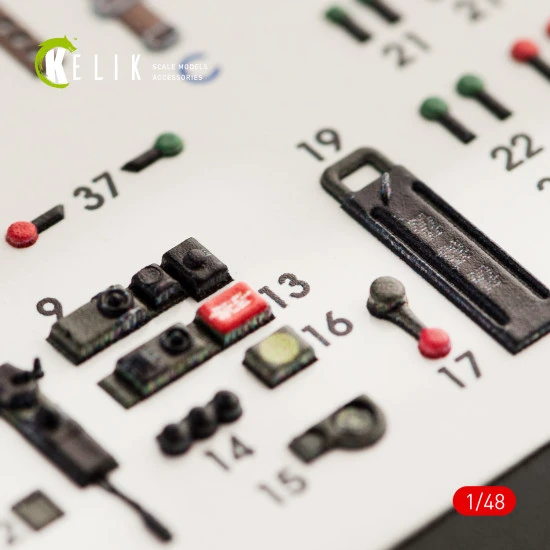 Kelik K48045 - 1/48 Bristol Beaufort Mk.1 type 2 interior 3D decals for ICM kit