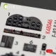 Kelik K48046 - 1/48 - F-82 E/H Twin Mustang interior 3D decals for Modelsvit