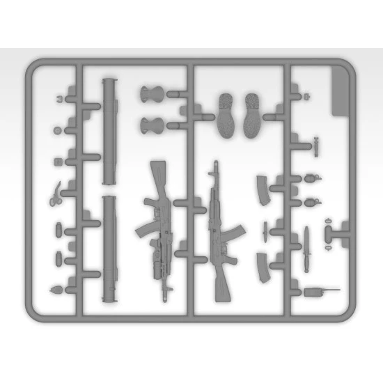 ICM 16104 - 1/16 - Soldier of the Armed Forces of Ukraine Plastic model kit