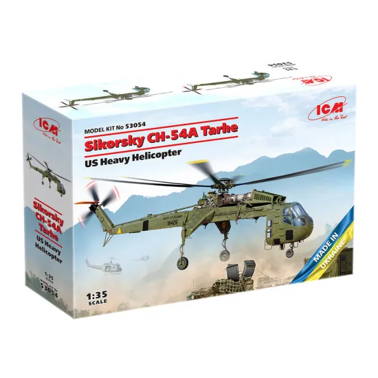 ICM 53054 - 1/35 - Sikorsky CH-54A Tarhe US heavy helicopter