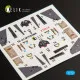 Kelik K72018 1/72 TA-4J Skyhawk interior 3D decals for Fujimi/Hobby 2000 kit