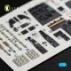 Kelik K72020 1/72 Me-410 A-1/B-1 interior 3D decals for Fine Molds kit