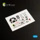 Kelik K72023 1/72 Hawker Tempest Mk.V interior 3D decals for Airfix kit