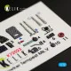 Kelik K72023 1/72 Hawker Tempest Mk.V interior 3D decals for Airfix kit