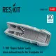 Reskit RSU48-0255 1/48 F-100 Super Sabre early close exhaust nozzle for Trumpeter kit Reskit RSU48-0255 1/48 F-100 Super Sabre early close exhaust nozzle for Trumpeter kit