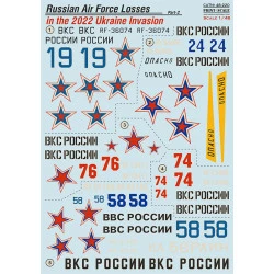 Print Scale 48-220 1/48 Russian Air Forces Losses In Ukraine Invasion 2