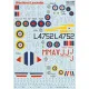 Print Scale 72-480 1/72 Westland Lysander Part 2 Decal for aircraft