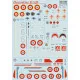 Print Scale 72-481 1/72 Dewoitine D.520 Part 2 Decal for aircraft