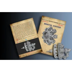 Print Scale PSR48029 1/48 Bristol Jupiter. Scale resin model kit