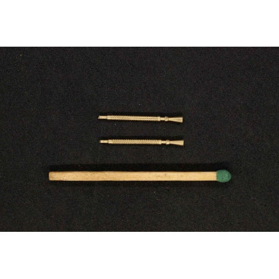 Mini World 4880 1/48 Japanese 20mm Ho-5 Cannon, barrel ( 2 pieces )(Japan)