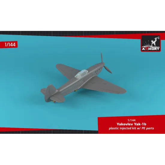 Armory AR14312 - 1/144 Yakovlev Yak-1b Donated Airplanes, Soviet WWII fighter