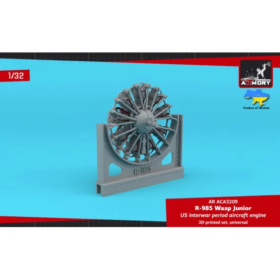 Armory ACA3209 - 1/32 - R-985 Wasp Junior aircraft engine