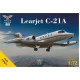 Sova Model 72048 - 1/72 - Learjet C-21A (USAF edition). Plastic model kit