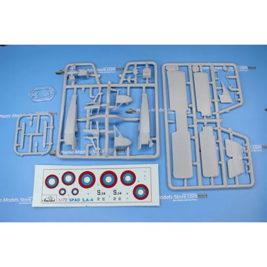 SPAD S.A.4 with ski gear 1/72 Amodel 7273