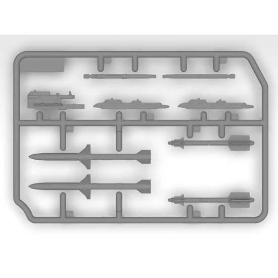 ICM 72143 1/72 Radar Hunter MiG-29 9-13 Ukrainian Fighter with HARM missiles