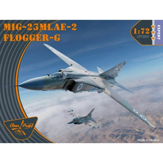 Clear Prop CP72031 - 1/72 - MiG-23MLAE-2 Flogger-G Military aircraaft
