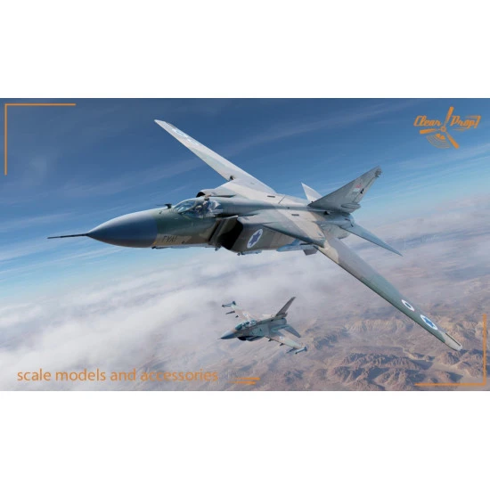 Clear Prop CP72031 - 1/72 - MiG-23MLAE-2 Flogger-G Military aircraaft