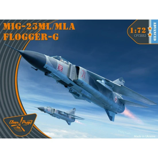 Clear Prop CP72032 - 1/72 - MiG-23ML/MLA Flogger-G Military aircraaft