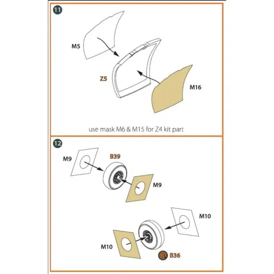 Clear Prop CPA144002 - 1/144 - OV-1 A/JOV-1A Mohawk PE parts and painting mask
