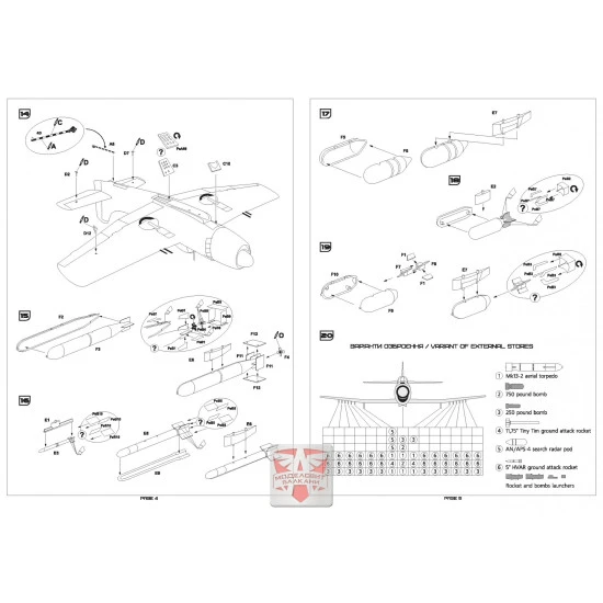 AA Models 7239 - 1/72 - Martin AM-1 Mauler attack aircraft Late ver