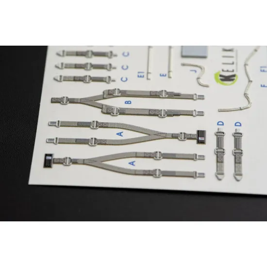 Kelik K35009 - 1/35 - CH-54A Tarhe interior 3D decals for ICM kit