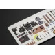 Kelik K32008 - 1/32 - Ki-61-I interior 3D decals for Hasegawa kit