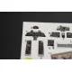 Kelik K72029 1/72 F-4B N Phantom II interior 3D decals for Hasegawa kit
