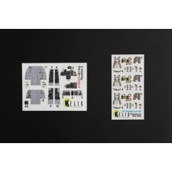 Kelik K72032 1/72 F-4EJ Kai Phantom II interior 3D decals for Hasegawa kit
