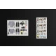 Kelik K72032 1/72 F-4EJ Kai Phantom II interior 3D decals for Hasegawa kit