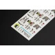 Kelik K72032 1/72 F-4EJ Kai Phantom II interior 3D decals for Hasegawa kit