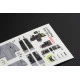 Kelik K72032 1/72 F-4EJ Kai Phantom II interior 3D decals for Hasegawa kit