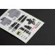 Kelik K72032 1/72 F-4EJ Kai Phantom II interior 3D decals for Hasegawa kit
