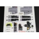 Kelik K72032 1/72 F-4EJ Kai Phantom II interior 3D decals for Hasegawa kit