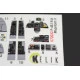 Kelik K72032 1/72 F-4EJ Kai Phantom II interior 3D decals for Hasegawa kit
