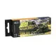 Arcus 2096 Enamel paints set Wehrmacht Operation Citadel 6 colors in set 10ml