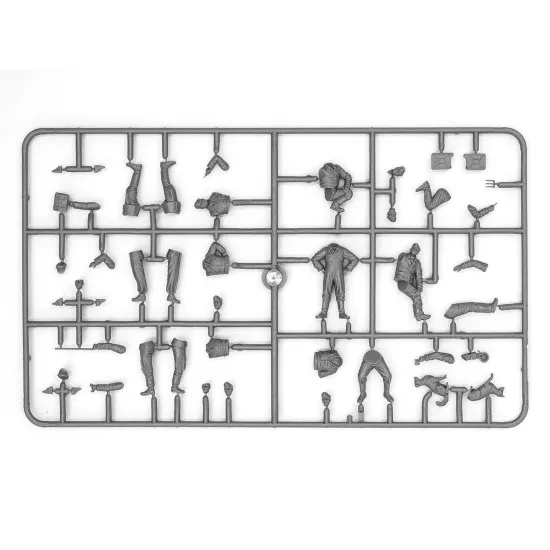 ICM 48229 1/48 Ju 88A-4 with German Ground Personnel and Torpedo Trailers